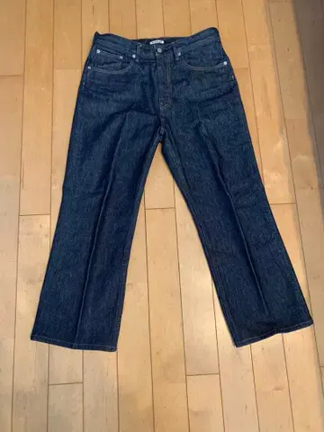 AURALEE HARD TWIST DENIM 5P PANTS 32