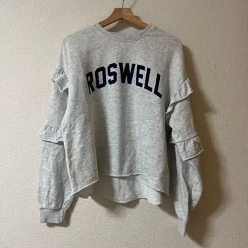 FREAK'S STORE 로고 맨투맨 그레이 프릭스 스토어