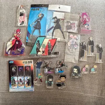 SPY x FAMILY 주술회전 외 아크릴 스탠드 세트