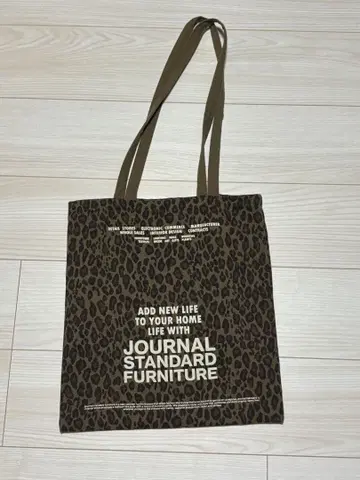 저널 스탠다드 BAYCREW'S 레오파드 무늬 토트백