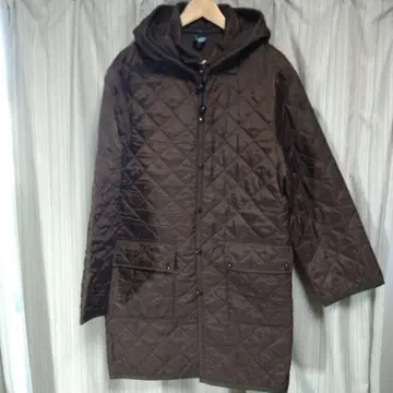 LAVENHAM 브라운 퀼팅 자켓