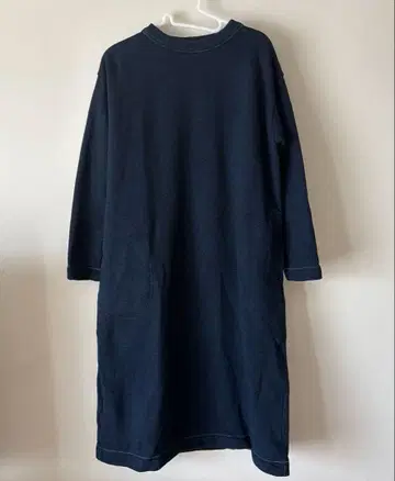 45R 쭈리 드레스 (진한 인디고) 프리 사이즈