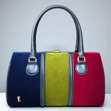 로베르타 디 카메리노 [컨디션 최상] 바곤기 스타일 멀티 컬러 핸드백