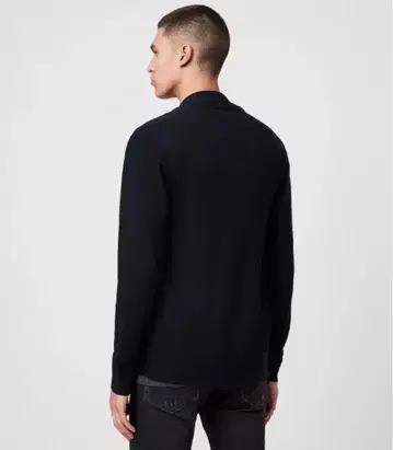 올세인츠 메리노울 네이비 가디건