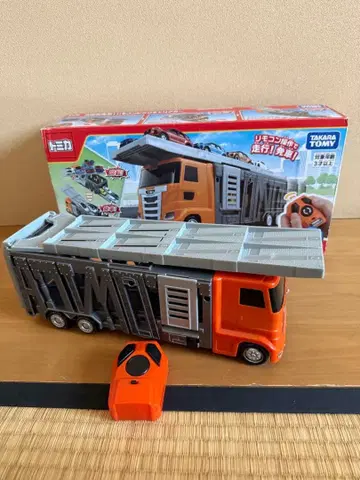 타카라토미 리모컨 동물 운반차 오렌지