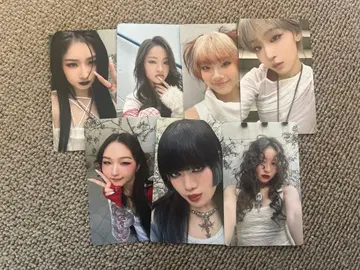 HANA ROSE CD 특전 트레이딩 카드 전종 14장 세트