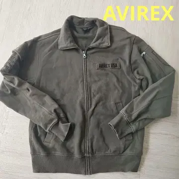 AVIREX USA 밀리터리 자켓 M 사이즈 올리브