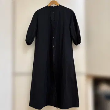 무인양품 원피스 잘 마르는 브로드 7부 소매 원피스 여성용