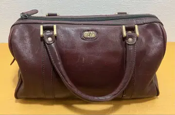 [골드 파일] 미니 보스턴 백 핸드백 빈티지