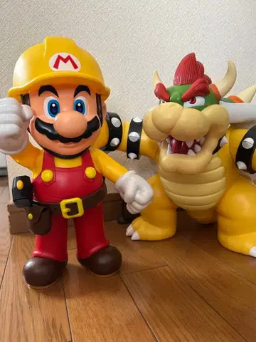 빌더 마리오 쿠파 피규어