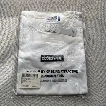 DOUBLE STEAL 화이트 T셔츠