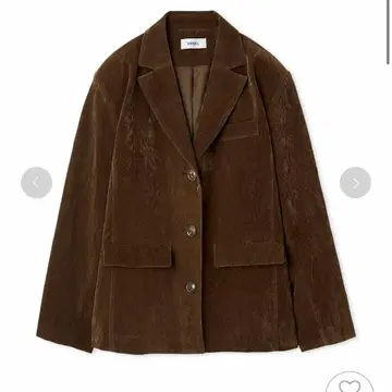 SNIDEL 브라운 바리에 오버 사이즈 자켓