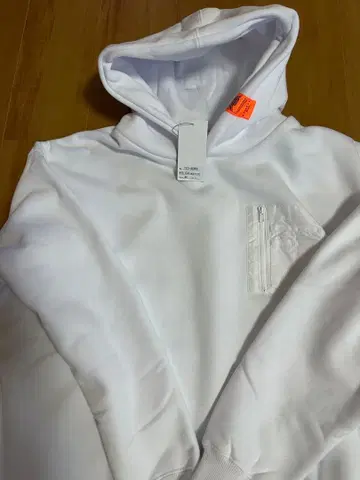 7THREE 화이트 후드티