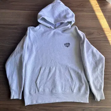 Rottweiler DOG BLESS YOU 후드 부착 후드티 그레이