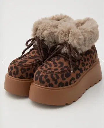 페이크 무스탕 숏부츠 24.5cm