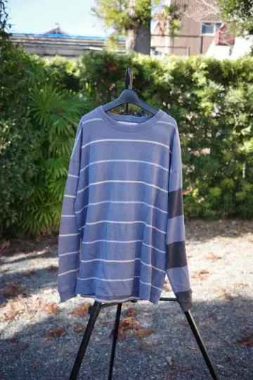 Engineered Garments 스트라이프 긴팔 티셔츠 L