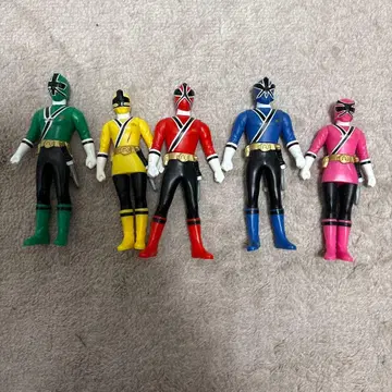 슈퍼전대 히어로 피규어 5체 세트