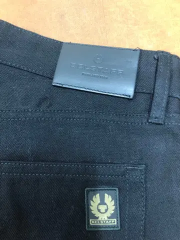 새상품급 벨스타프 BELSTAFF 슬림 데님 팬츠 블랙