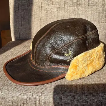 이스트먼 가죽 클로징 TYPE B-2 캡 리얼 맥코이