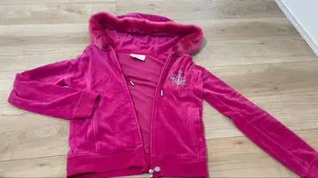 레어 rady 핑크 플리스 후드티 후드 부착 별도 판매 스커트 있음