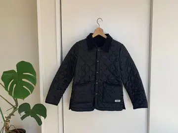 ARMEN 네이비 퀼팅 자켓