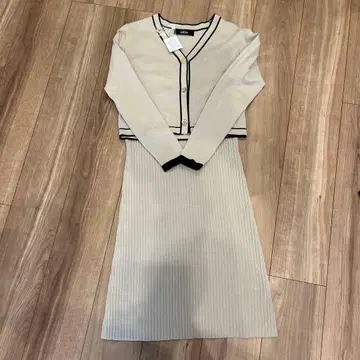 salire 가디건 원피스 세트 아이템