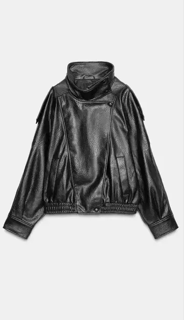 [인기!!] ZARA 페이크 가죽 자켓