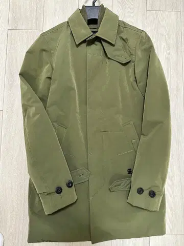 G-STAR RAW 충전솜 롱 코트