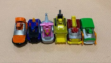 6개 세트 파우 패트롤 비클 세트