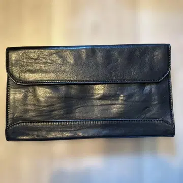 Daniel & Bob 블랙 가죽 클러치백