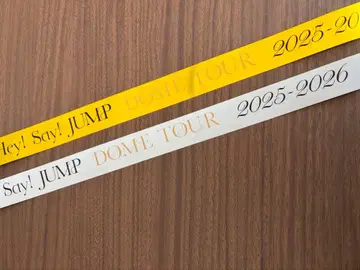 Hey!Say!JUMP 은색 테이프 Ssay 백금 세트