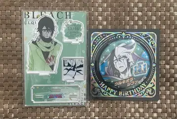BLEACH 생일 벌스데이 캔뱃지 아크릴 스탠드 우르키오