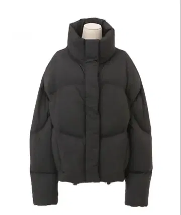 Bacon W NEW ORDER 스탠드 카라 다운 자켓 XS