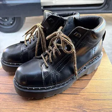 중고 영국제 닥터마틴 몽키 부츠 블랙 27cm 통굽