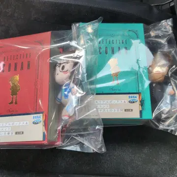 세가 럭키 쿠지 명탐정 코난 메모리얼 박스 A상 B상 세트