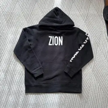 L.T. ZION 블랙 후드티 L 사이즈