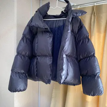 chuclla M 네이비 숏 다운 자켓