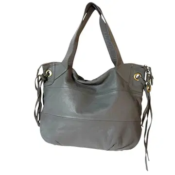 suono by nagatani 토트백 그레이 천연 가죽 가죽