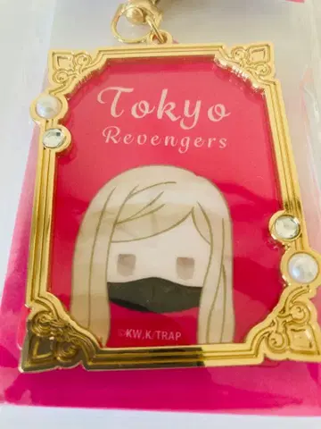 도쿄 리벤저스 레트로풍 아크릴 백참 산즈 하루치요