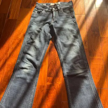 Vieni 다크 블루 플레어 데님 팬츠