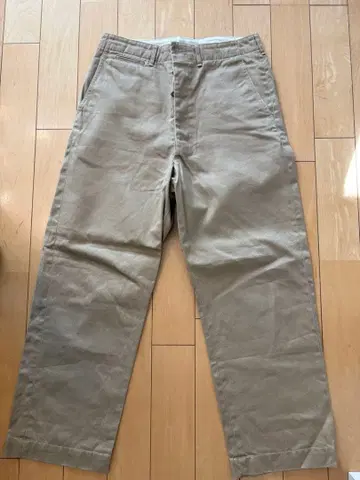 rSlow 오어슬로우 VINTAGE FIT ARMY TROUSERS 치노