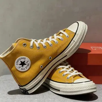 [ 새상품 27cm ] 하이컷 CT70 썬플라워 hi