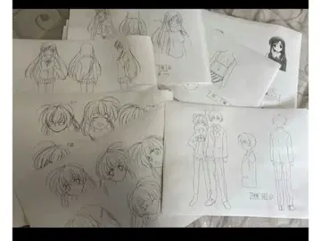 School Days 스쿨 데이즈 애니메이션 설정 자료 96장