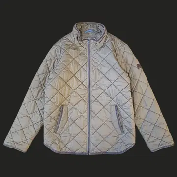 AIGLE 충전솜 퀼팅 자켓 브라운 계열 L 사이즈