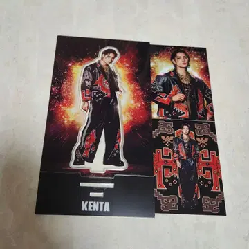 THERAMPAGE 카미야 켄타 아크릴 스탠드 포토 카드 세트