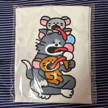 톰과 제리 happy 복권 제일 B상 콜라보레이션 티셔츠 아이스