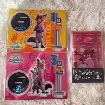 주토피아2 닉 아크릴 스탠드 멀티 케이스 제일복권