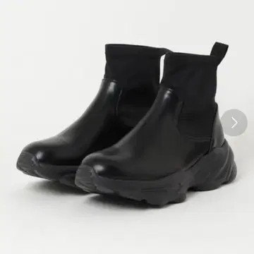 AZUL BY MOUSSY 트랙 밑창 사이드 고어 부츠