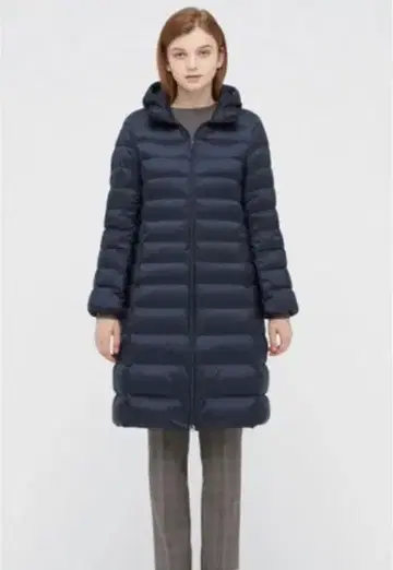 유니클로 울트라 라이트 다운 롱 코트