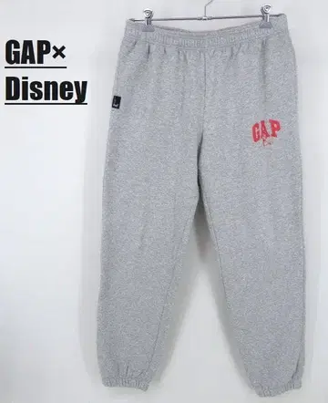 GAP x Disney 스웨트 팬츠 속기모 미키마우스 M 그레이